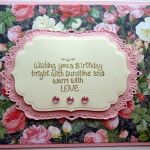 Mon Amour Graphic 45 Card