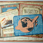 “Come Away with Me” Graphic 45 collection card