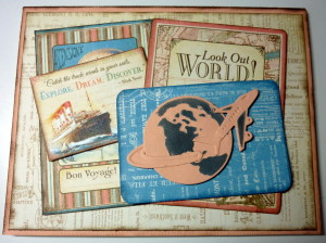 "Come Away with Me" Graphic 45 card