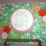 A Spellbinders “Die of the Month Club” Card