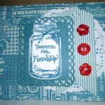 Mason Jar Stamp and Die by JustRite Stamps