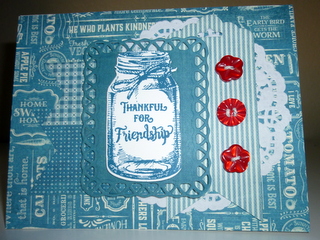 Mason Jar Stamp and Die by JustRite Stamps