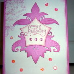Spellbinders January 2016 Die of the Month Card