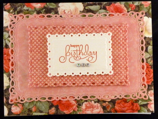 "Romantic Rectangles" Spellbinders Die