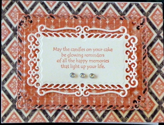 "A2 Valiant Honor" Spellbinders die card