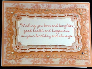 "Resplendent Rectangles" Spellbinders die card