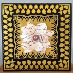 “Fairmont Decorative Element” Spellbinder Art Deco Card