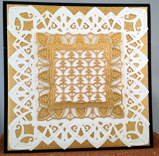 "Fairmont Decorative Accent" Spellbinder Art Deco Card