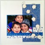 “Winter Wonderland” Scrapbook Page