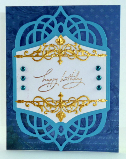 Regal Allure Spellbinders Card