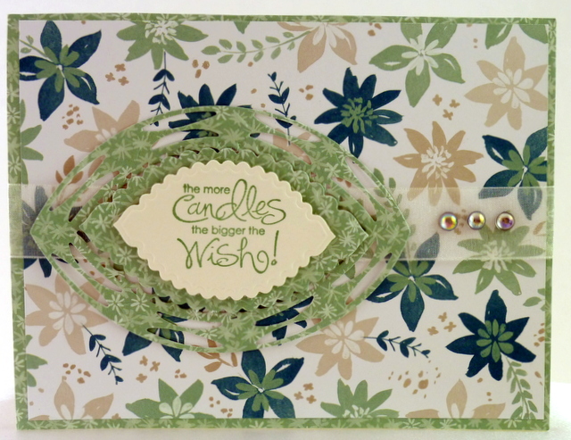 Label 52 and Label 52 Decorative Accent Spellbinders Card