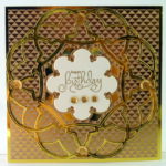 Label 46 Decorative Accent Spellbinders Card
