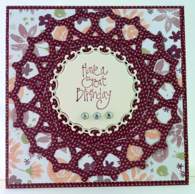 Naples Medallion Spellbinders Cards