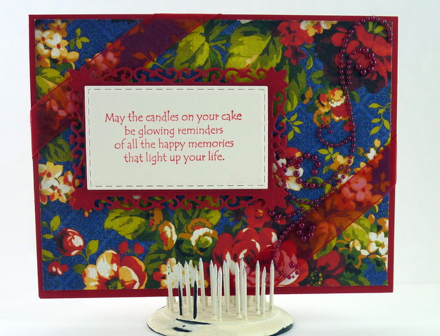 "Renaissance Vine" Spellbinders Die Card