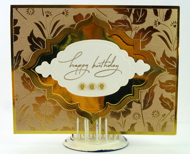 "Label 56 Decorative Element" Spellbinders Die Card