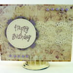 “Stile Floreal Medallion” Spellbinders Die Card