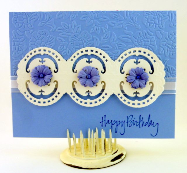 "Victoria Border Strip" Spellbinders Die Card