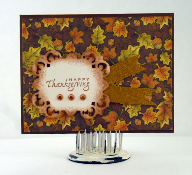 "Labels 51 Decorative Accent" Spellbinders Die Card