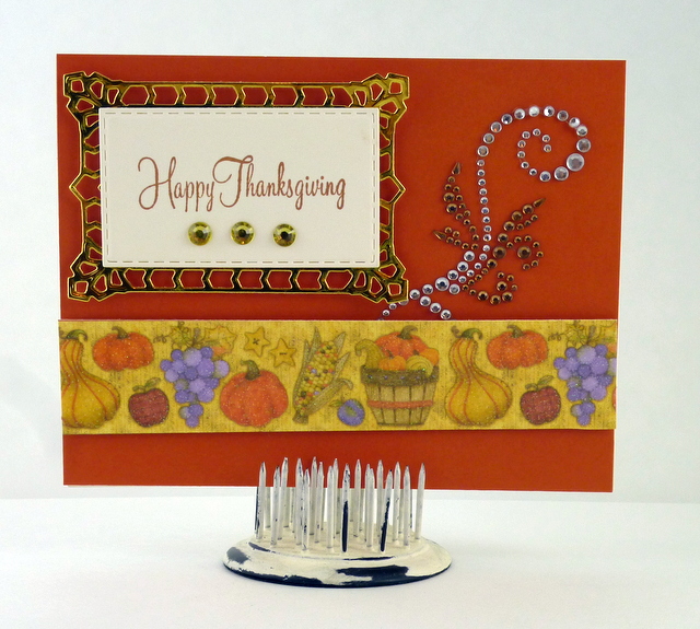 "Astoria Decorative Accent" Spellbinders Die Card