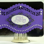 “Curved Borders Two” Spellbinders Card