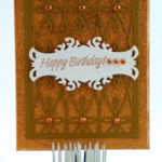 “Roman Trellis” Spellbinders Die Card