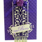 “Filigree Bookmark Tag” Spellbinders Die Card
