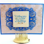 “Iron Elegante” Spellbinders Die Card