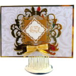 “Royale Flourish” Spellbinders Die Card