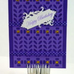 “French Harmony and Victorian Tags” Spellbinders Die Card