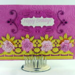 Floral Swirls Tags and Graceful Floral Lace Spellbinders Card