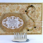 A2 Devine Eloquence Spellbinders Card