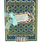Emmeline Treillage and Heirloom Rectangle Spellbinders Card