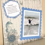 Grand Rectangles, Grand Scalloped Rectangles, Label 58,  and Label 58 Decorative Elements Spellbinders Scrapbook Page