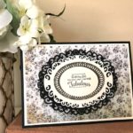 Classic Ovals Small, Elegant Ovals, and Floral Ovals Spellbinders Card