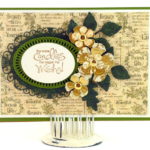 Classic Ovals Small, Elegant Ovals, Foliage, and Rose Creations Spellbinders Dies Card