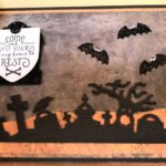 Graveyard Scenes and Nested Tombstones Spellbinders Card