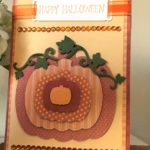 Pumpkins, Pumpkins Accents, and Ribbon Tag Trio Two Spellbinders Card