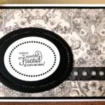 Hemstitch Ovals Spellbinders Card
