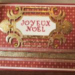 Joyeux Noel Spellbinders Christmas Card