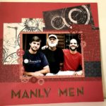 Gears Spellbinders Scrapbook Page