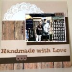 Tab Set One and Two Spellbinders Scrapbook Page