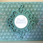 Holiday Frame Large Die of the Month Spellbinders Card