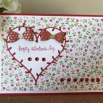 Small Die of the Month January 2018 Spellbinders Valentine’s Day Card