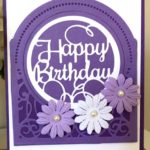 Grand Dome 3D Card and Layered Happy Birthday Spellbinders Card