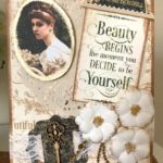 Portrait of a Lady Graphic 45 Card