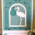 Grand Arch 3D Card and Layered Bundle of Joy Spellbinders Card