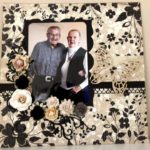 Fanciful Flight and Grand Labels 23 Spellbinders Scrapbook Page