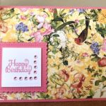 Fancy Edged Squares Spellbinders Card
