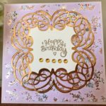 Flourished Square Spellbinders Card