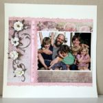 “A Happy Family” Scrapbook Page